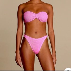 Hunza G Jean Bikini in Bubblegum Pink
